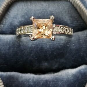 925 Silver Spessartite Ring